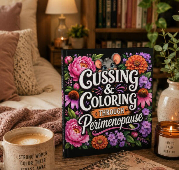 Cussing & Coloring through Perimenopause